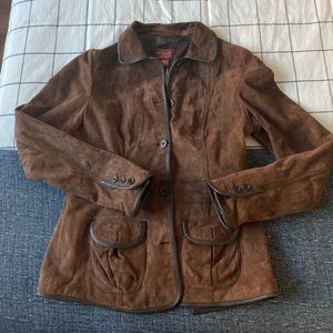 Brown Suede Jacket